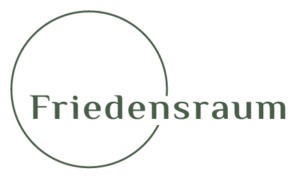 Friedensraum Logo Schriftzug grün